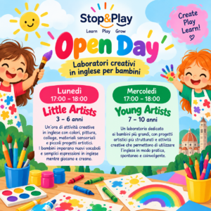 Open Day Inglese – Lezione di prova gratuita | Stop&Play