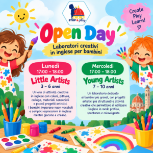Open Day Inglese – Lezione di prova gratuita | Stop&Play