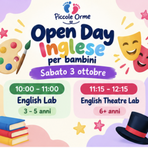 Open Day Inglese – Lezione di prova gratuita | Sabato 3 ottobre