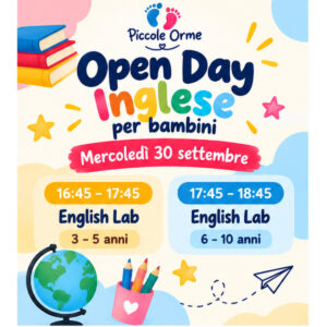 Open Day Inglese – Lezione di prova gratuita | Mercoledì 30 settembre