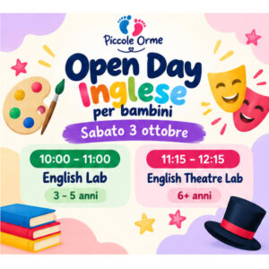 Open Day Inglese – Lezione di prova gratuita | Sabato 3 ottobre